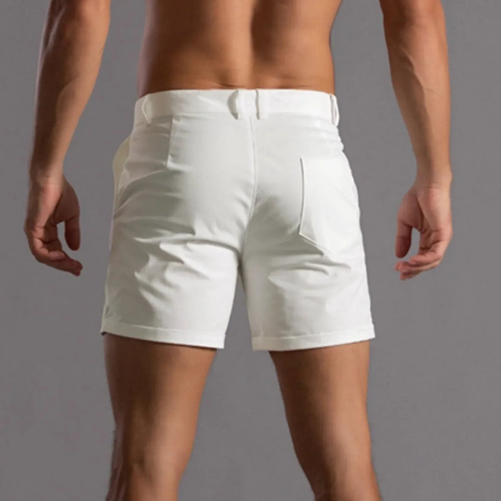 ActiveWear | Men's Chino Shorts with Stretch Fabric | Slim Fit Design for Comfortable Everyday Wear