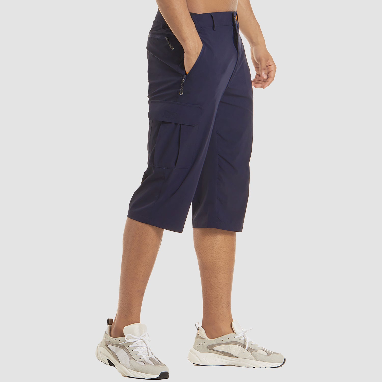 Active Wear | Men's Cargo Shorts with Quick-Dry Fabric | Multi-Pocket Design for Outdoor Comfort