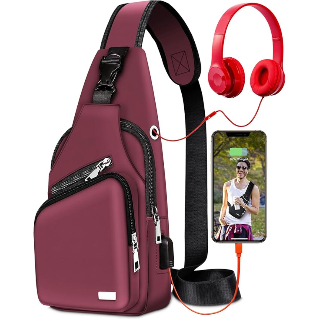 AdventureGear | Waterproof Sling Bag - Lightweight, Adjustable Design