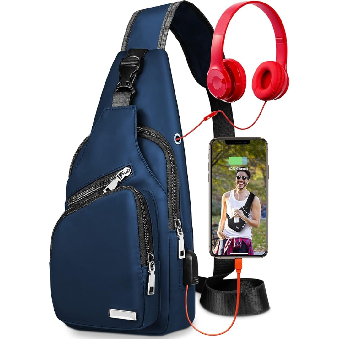 AdventureGear | Waterproof Sling Bag - Lightweight, Adjustable Design