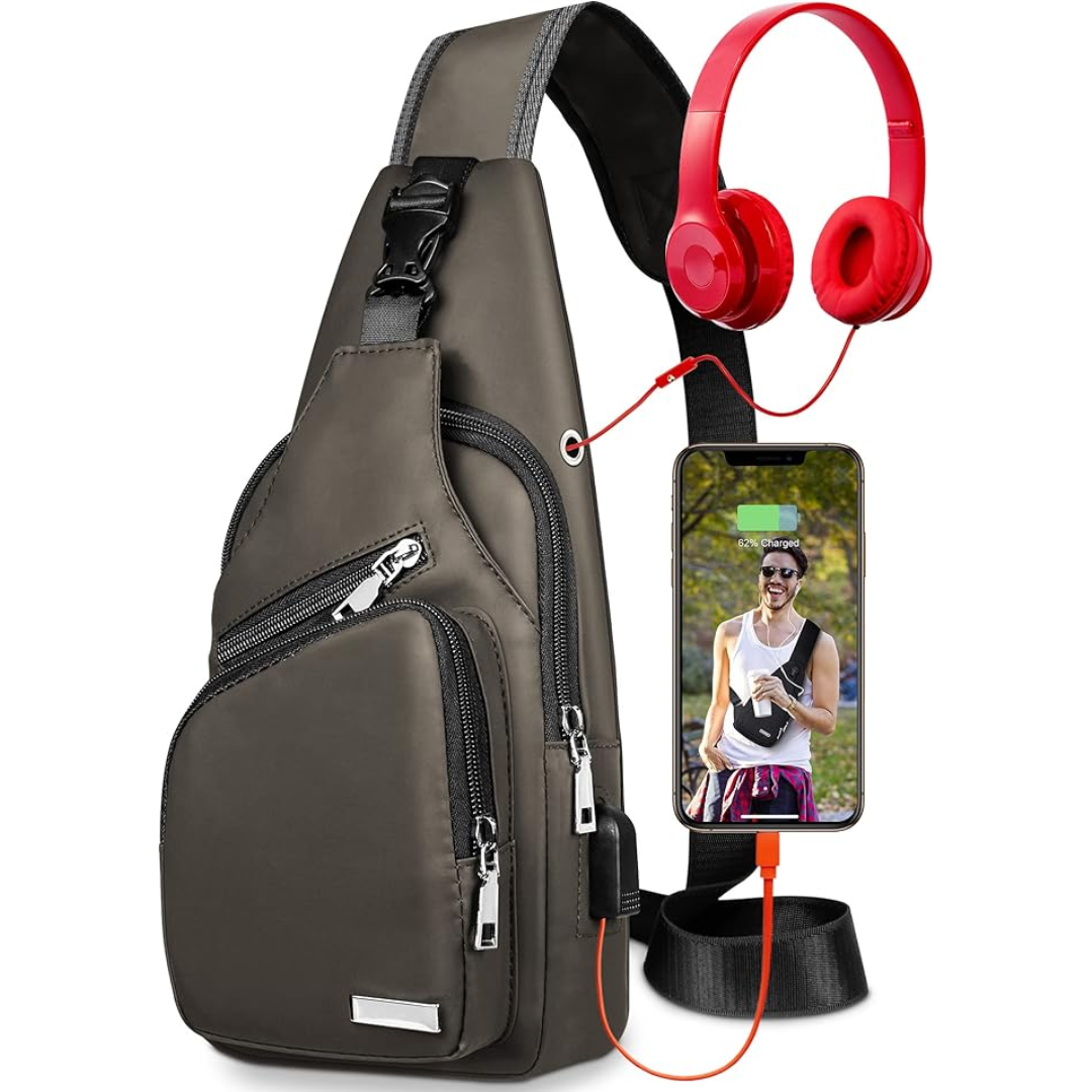 AdventureGear | Waterproof Sling Bag - Lightweight, Adjustable Design