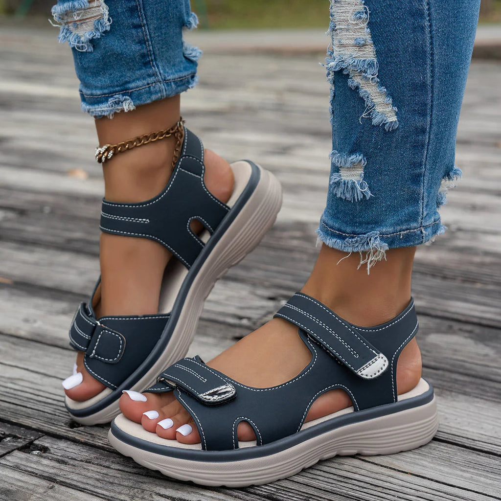 Comfort Steps | Women's Sandals with Adjustable Straps | Orthopedic Support for All-Day Comfort