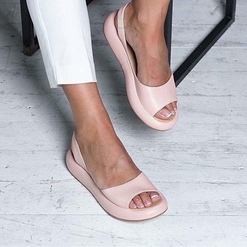 Elina | Women's Sandals with Soft Microfiber Upper | Comfortable Slip-On Design for All-Day Wear