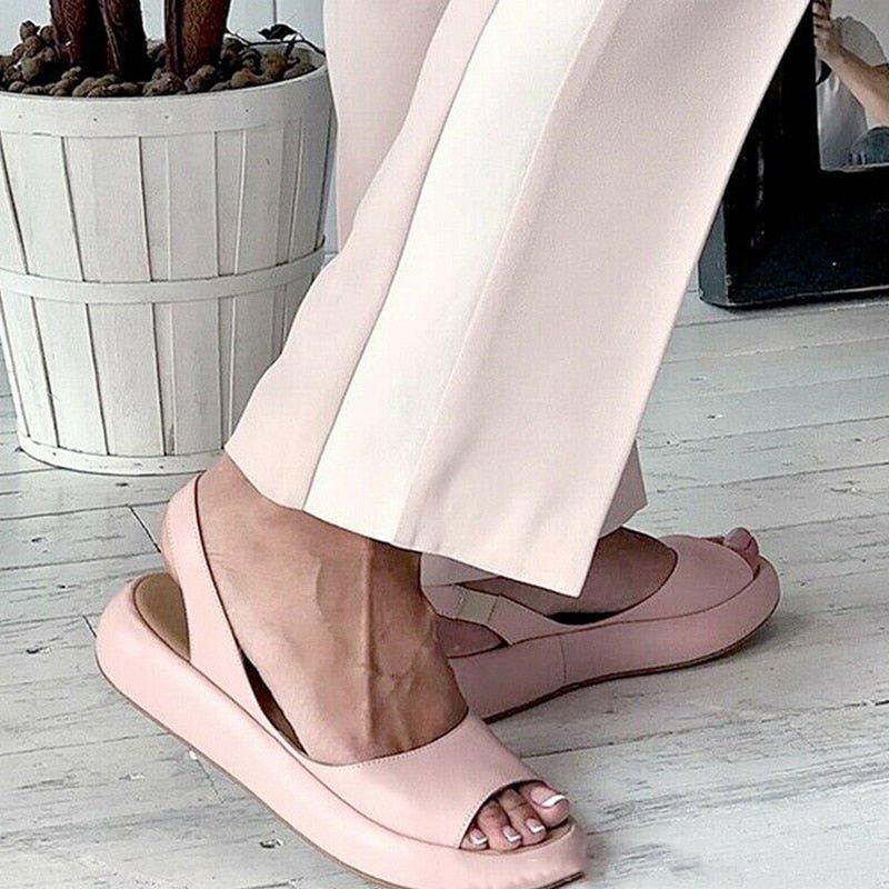 Elina | Women's Sandals with Soft Microfiber Upper | Comfortable Slip-On Design for All-Day Wear