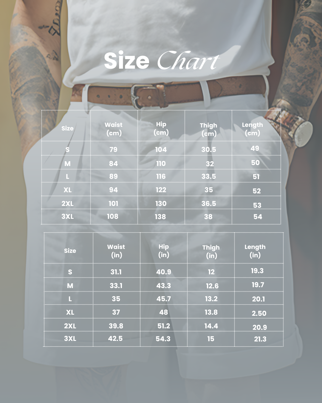 Linen Blend | Men's Shorts with Breathable Fabric | Tailored Fit for Summer Comfort