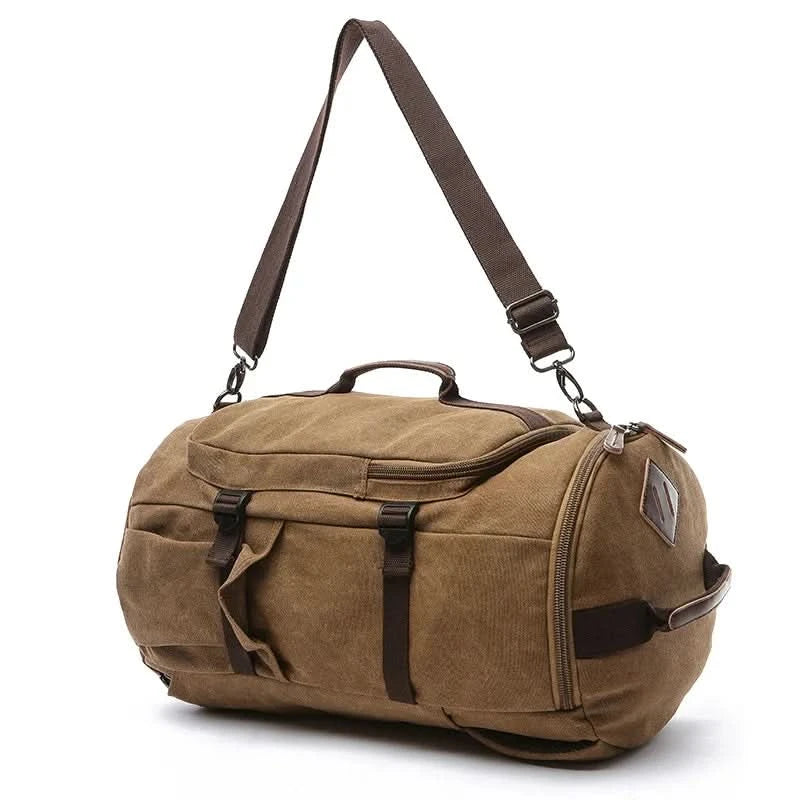 Men's Canvas Duffle Bag - Large Capacity Travel & Daily Use
