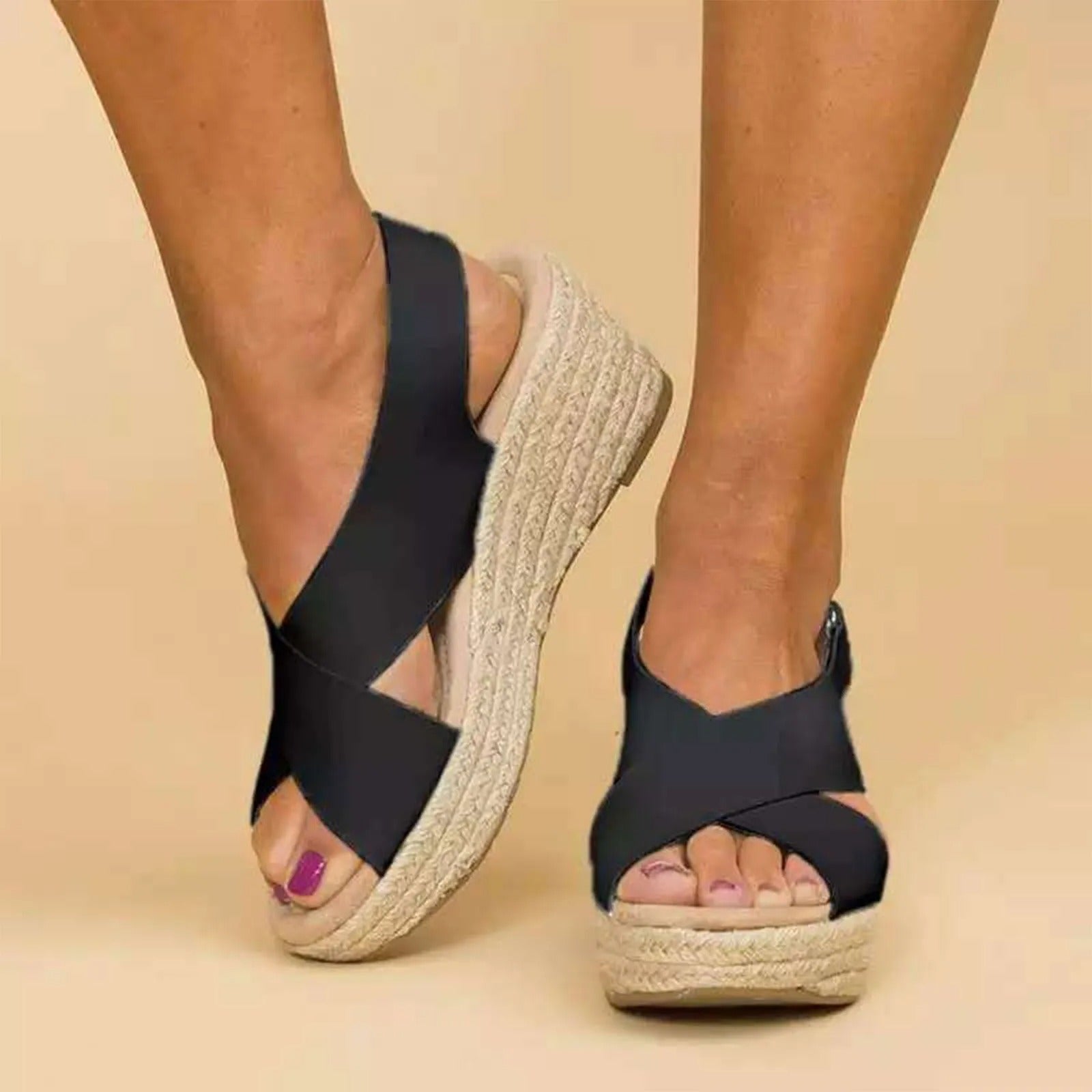 Stella Collection | Women's Sandals with Cushioned Sole & Adjustable Fit | Breathable Summer Footwear