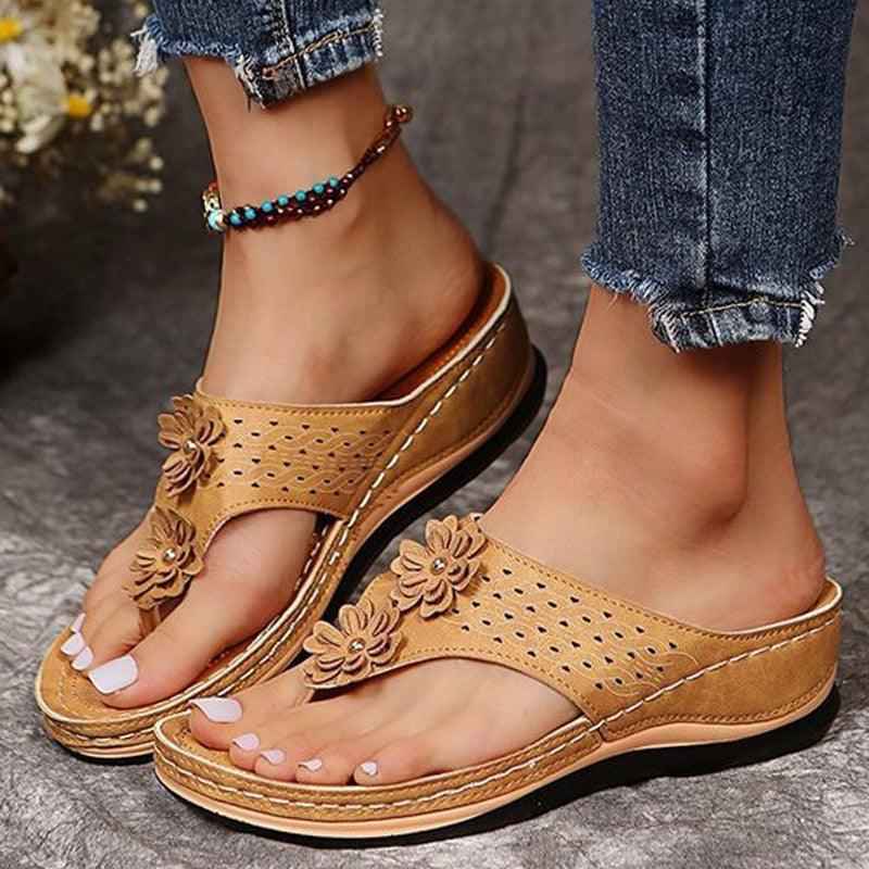Stylish Women's Sandals with Tri-Sole Design for All-Day Comfort