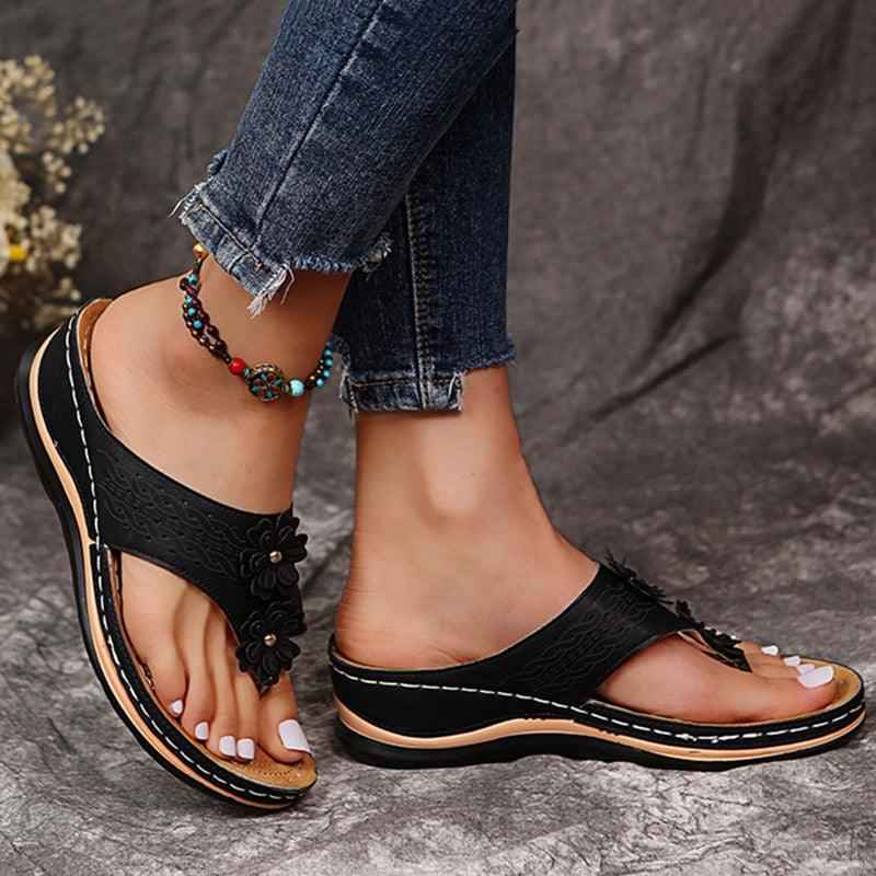 Stylish Women's Sandals with Tri-Sole Design for All-Day Comfort