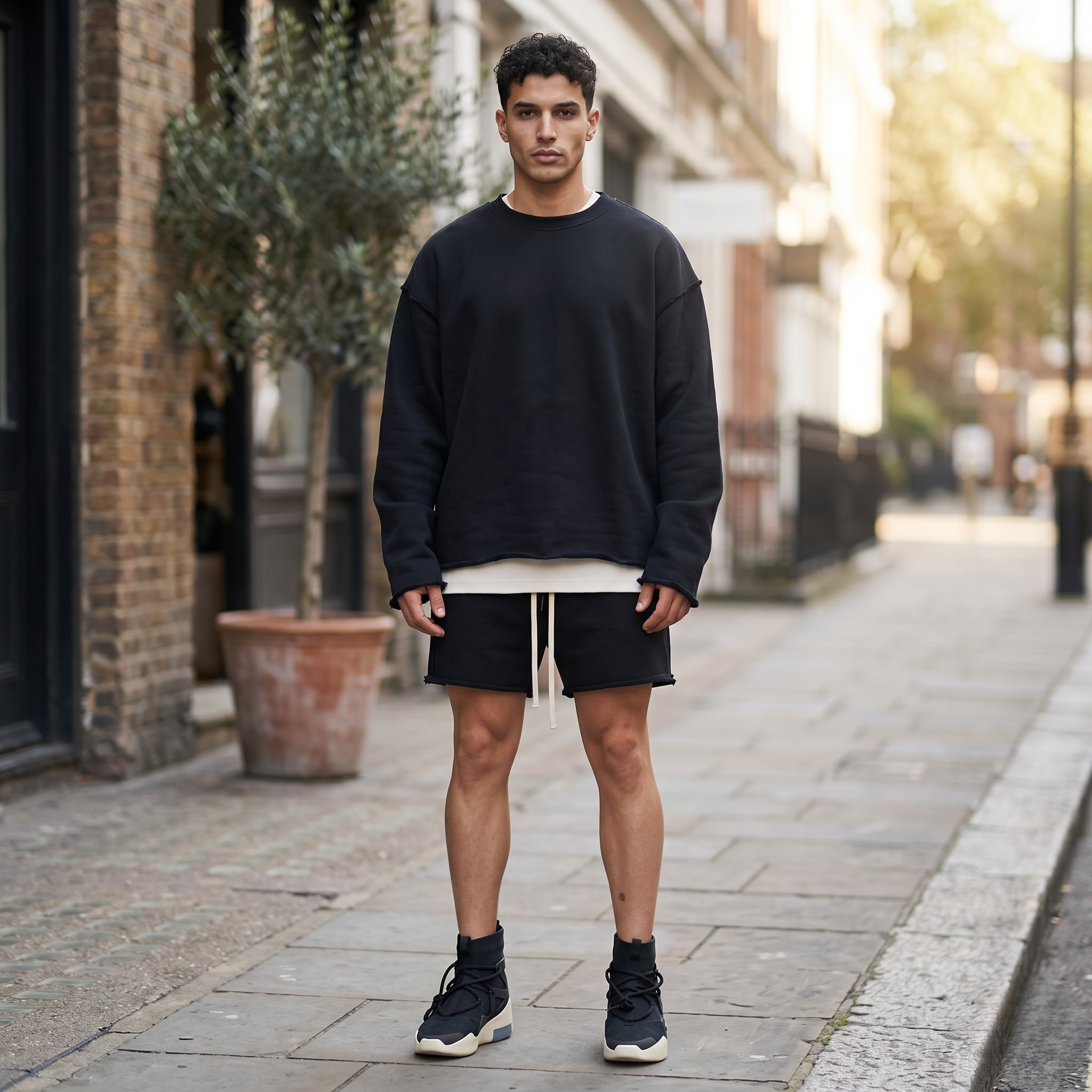 Summer Comfort | Men's Shorts with Soft Fleece Lining | Adjustable Waist for Ultimate Relaxation