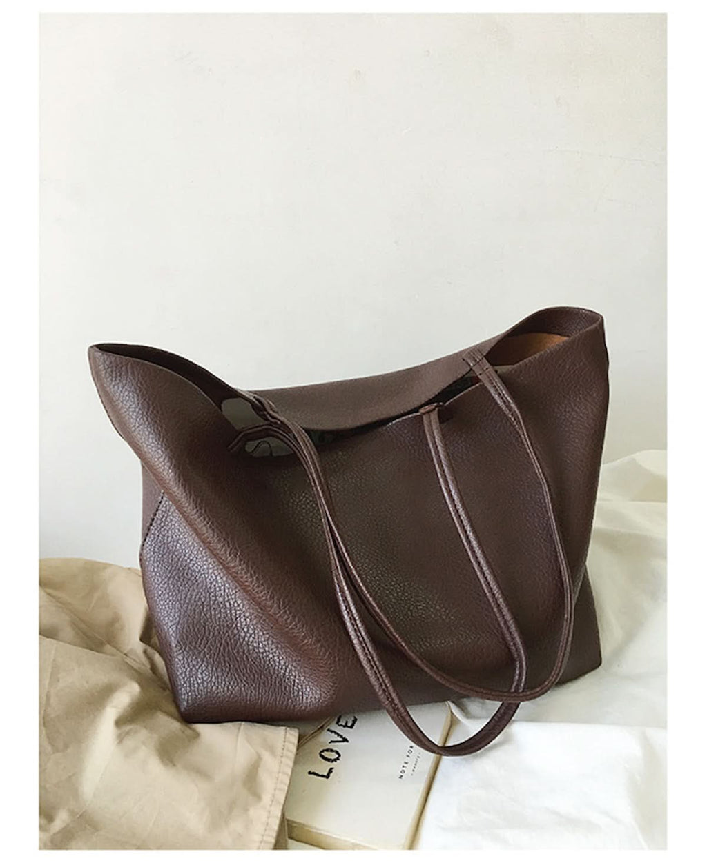 Urban Chic | Large Tote Bag – Scratch-Resistant Synthetic Leather