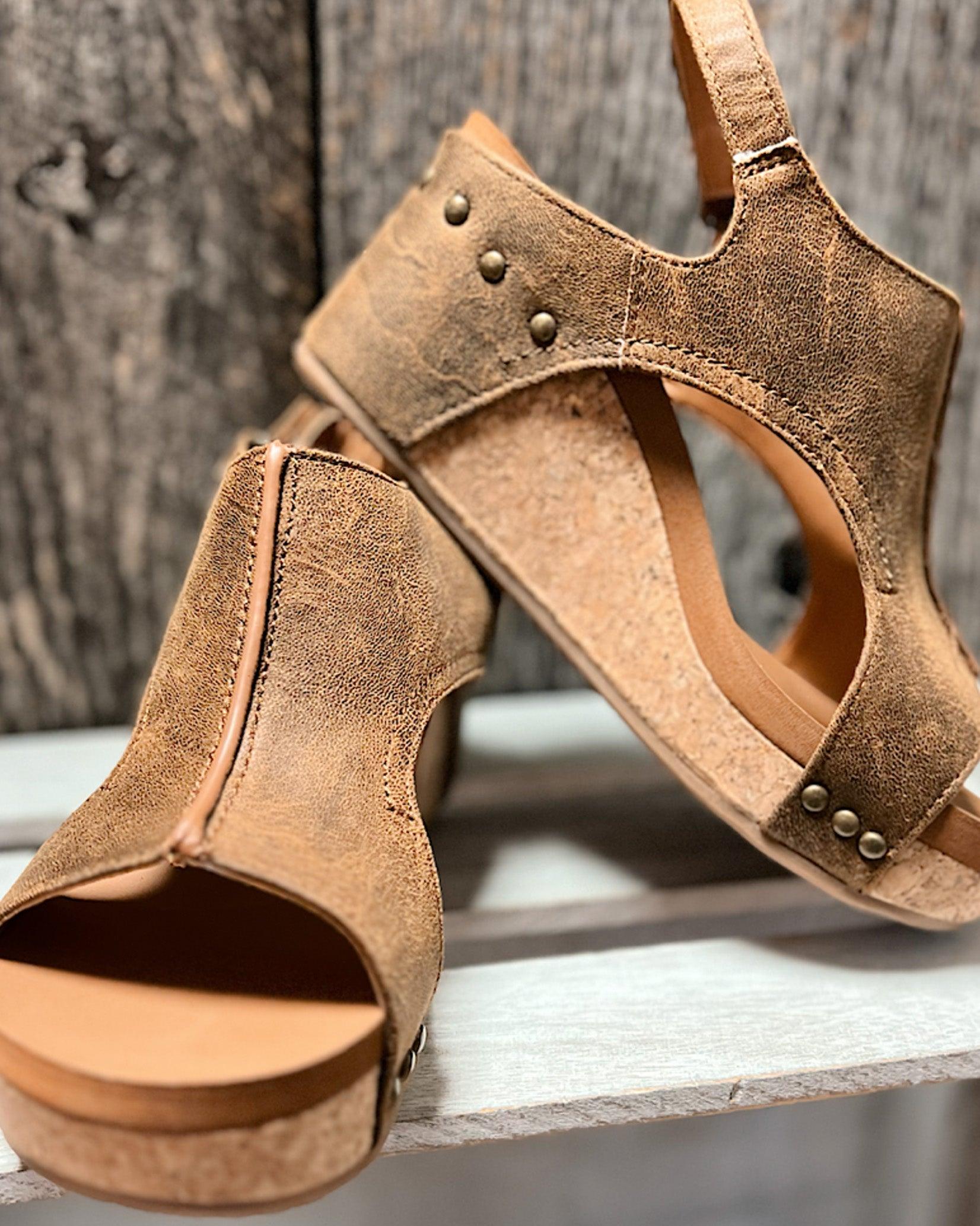 Vegan Wedge Sandals for Women with Cushioned Sole | Stylish Comfort for All-Day Wear