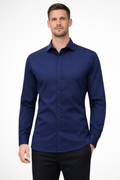 Victor | Men's Dress Shirt – Slim Fit Long Sleeve Casual Style