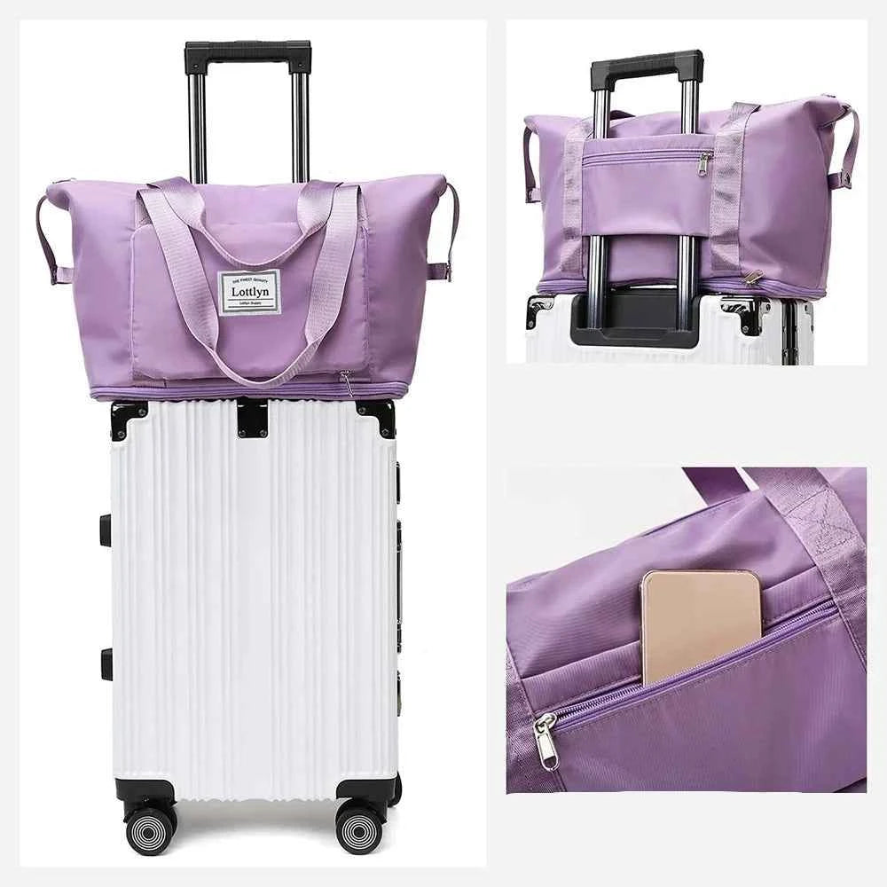 VoyaPack  | Foldable Travel Bag with Large Capacity - Durable Fabric Design